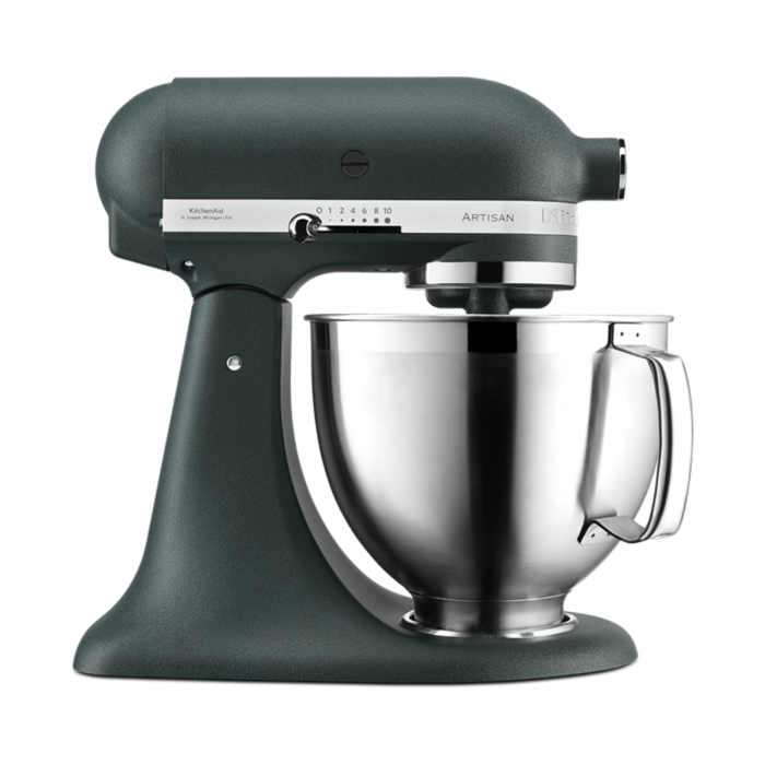 KitchenAid 5KSM185PSBPP 185 ARTISAN 4.8L Tilt-head Stand Mixer, Pebble Palm