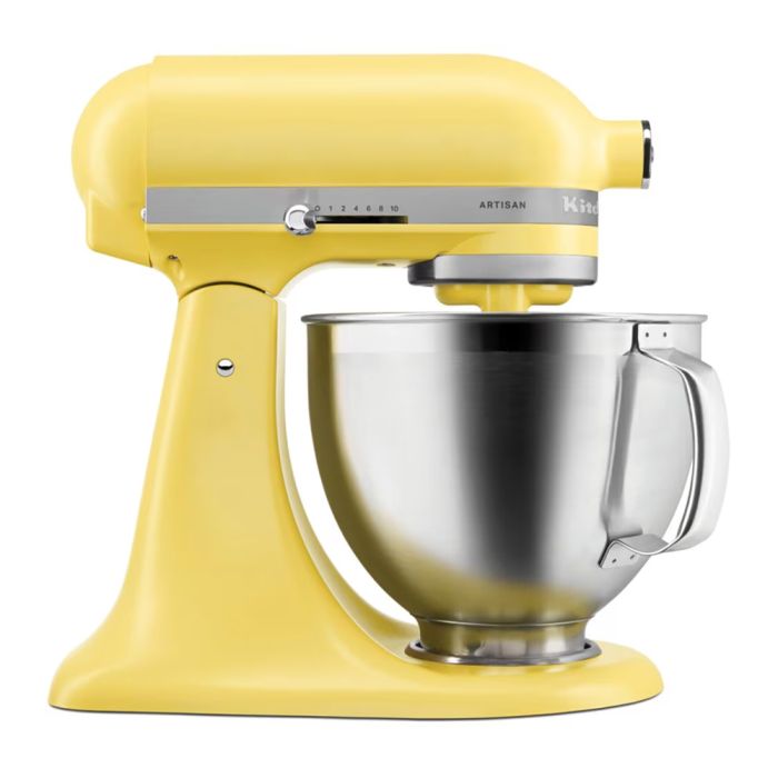 KitchenAid 5KSM195PSBBT Artisan 4.7L Tilt-Head Stand Mixer - Butter