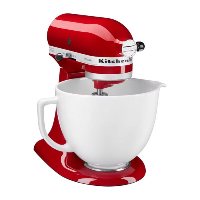 KitchenAid 5KSM2CB5LW Ceramic Mixing Bowl 4.7L - White Chocolate