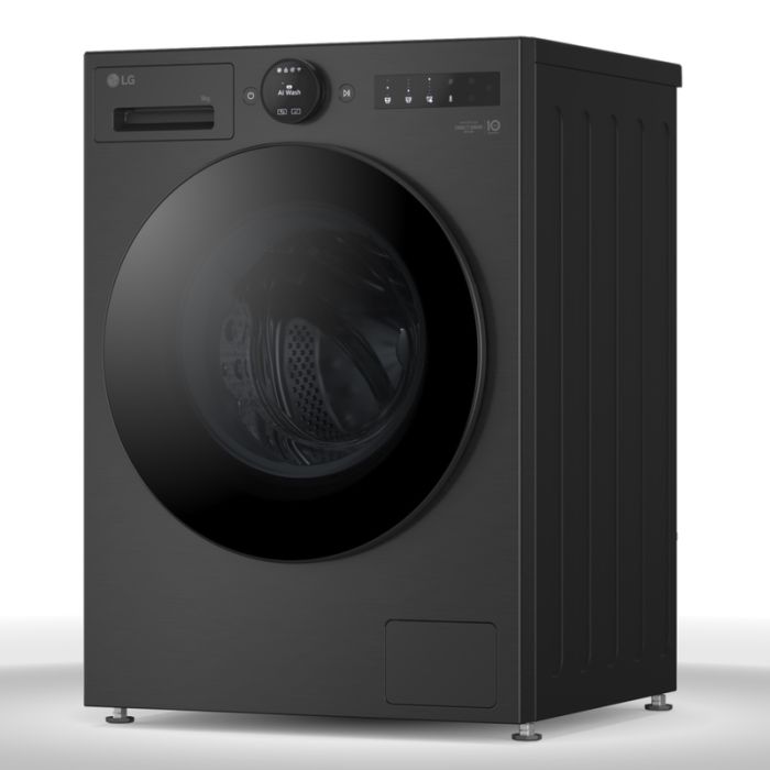 LG F4X7009TBB 9kg 1400 Spin Washing Machine - Black