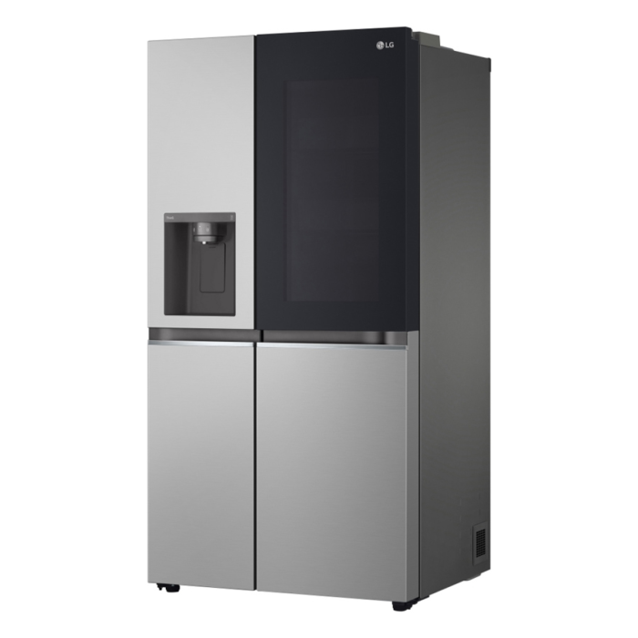 LG GSGV81PYLL InstaView 635L Door-in-Door Fridge Freezer, Shiny Steel