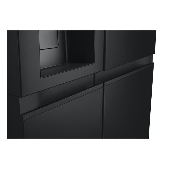 LG GSLE81EPBD 91.3cm 50/50 Total No Frost American Fridge Freezer - Essence Matte Black