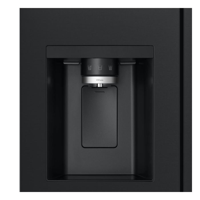 LG GSLE81EPBD 91.3cm 50/50 Total No Frost American Fridge Freezer - Essence Matte Black