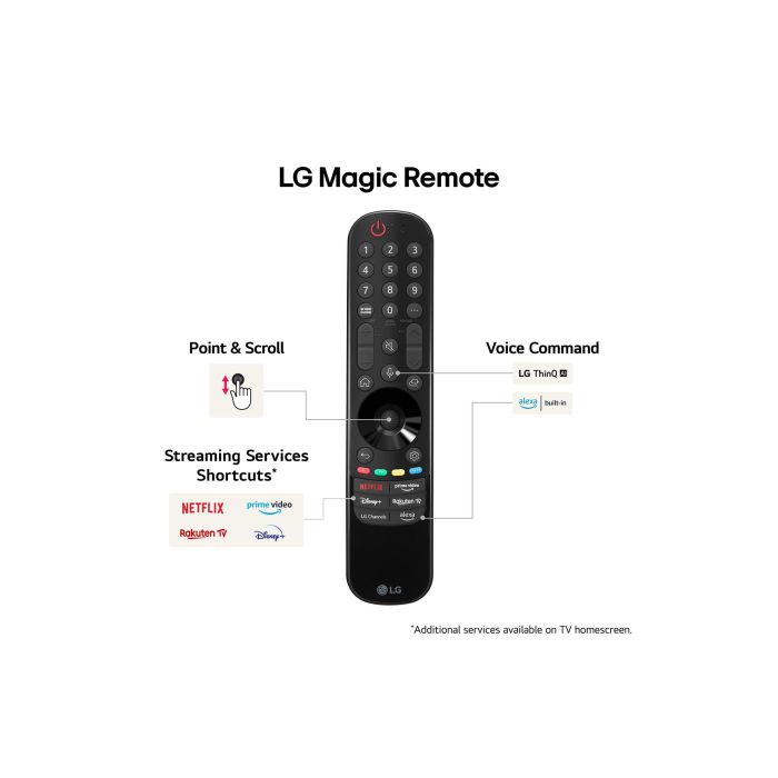 LG OLED55C44LA.AEK 55inch C4 4K Smart OLED evo TV (2024)
