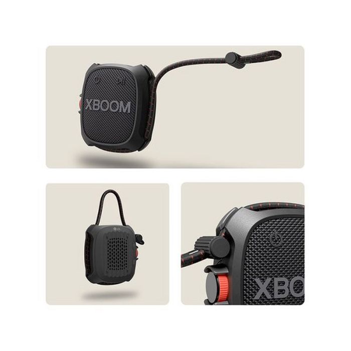 LG XG2TBK.CEUSLLK Go XG2 Portable Bluetooth Speaker - Black