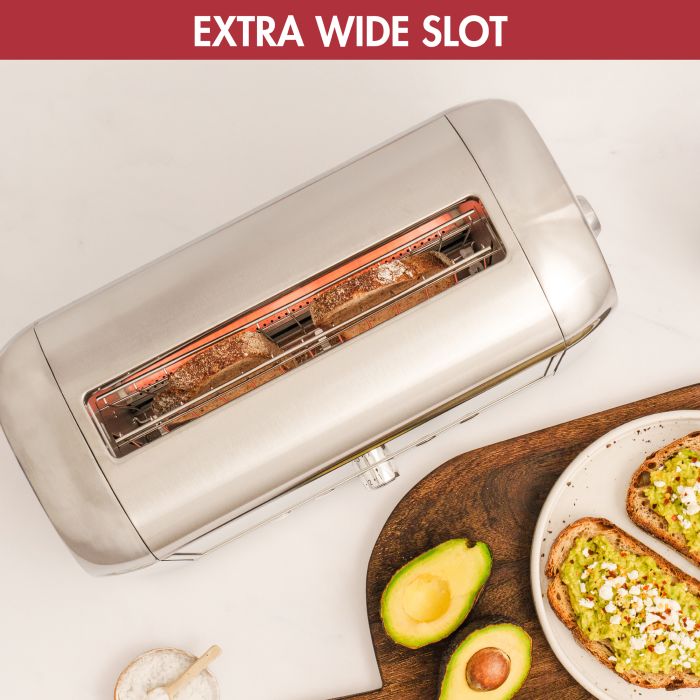 Magimix 11526 TOASTER 2-Slice Vision Toaster with Glass Window, Stainless S