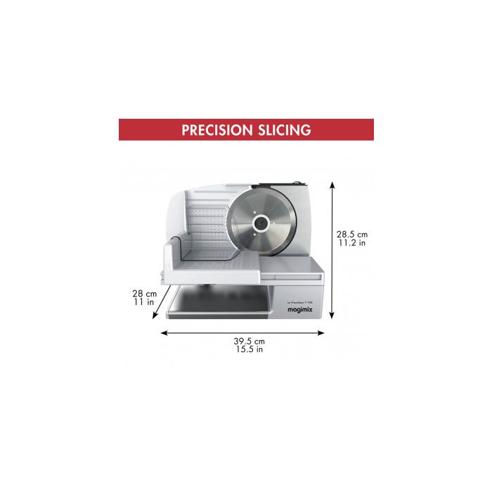 Magimix 11651 T190 Electronic Slicer, Stainless Steel 
