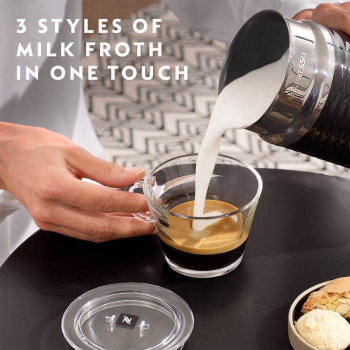 Magimix 11743 BLACK Nespresso Vertuo Pop Barista Bundle