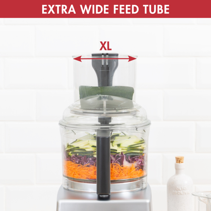 Magimix 18471 SATIN 4200XL Food Processor with BlenderMix, Satin