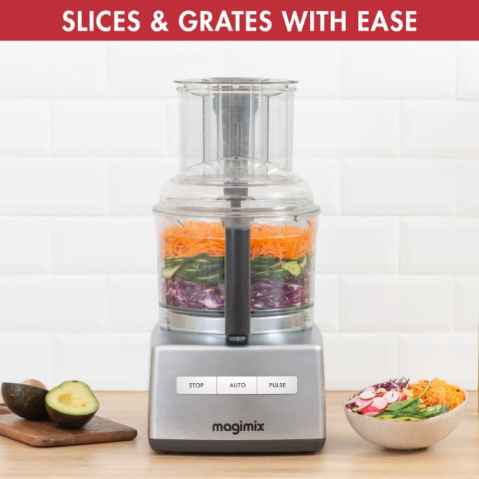 Magimix 18714 5200XL Premium BlenderMix Food Processor, Satin