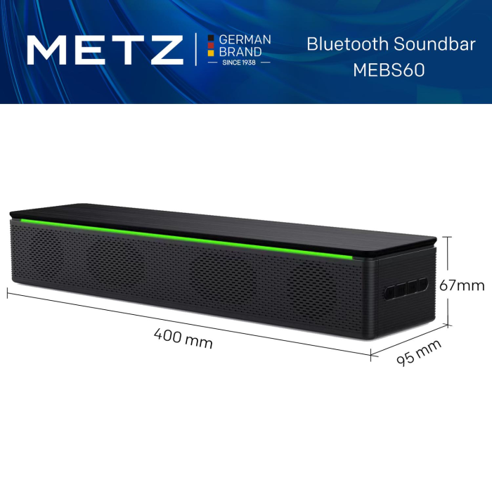 METZ MEBS60 Wireless Bluetooth Speaker - Model MEBS60