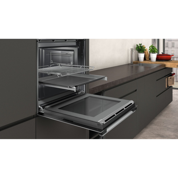 NEFF B1ACE4HN0B 60cm Built-In Single Oven with CircoTherm Technology