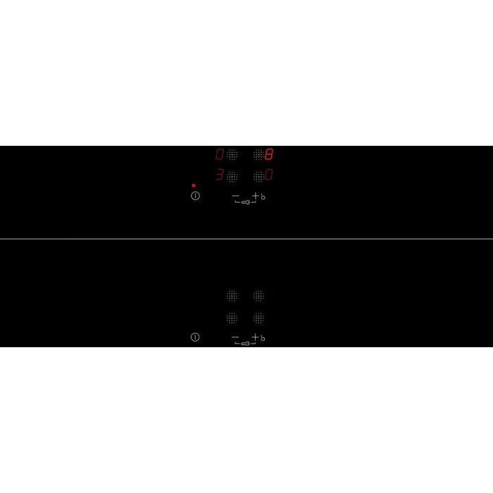 NEFF T36CA50X1U 60cm 4 Zone Induction Hob, Front Touch Control, Black