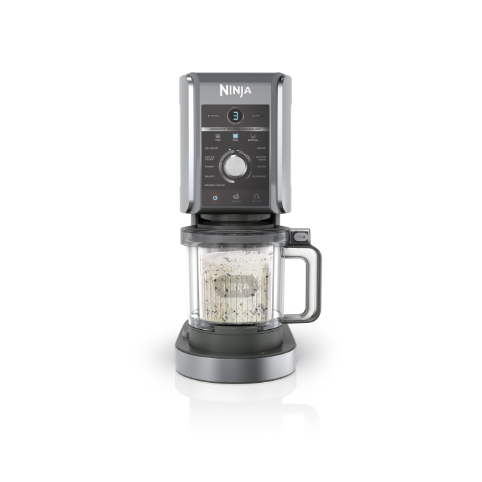 Ninja NC501UK Deluxe 10-in-1 Ice Cream and Frozen Drink Maker - Black