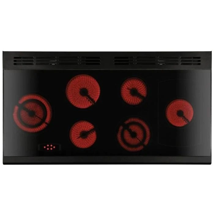 Rangemaster CDL110ECBL/B 110cm Electric Rangecooker with Double Oven and Ceramic Hob - Black