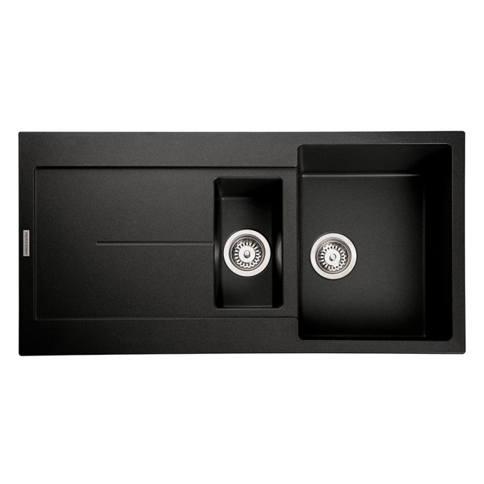 Rangemaster SCORIA1000 Scoria Igneous Granite Ash 1.5 Bowl Inset Sink