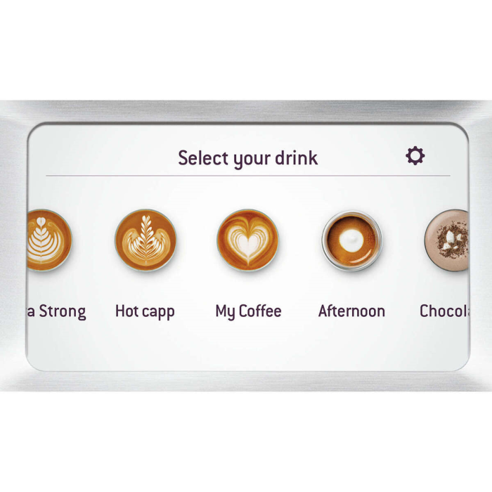 Sage SES880BSS The Barista Touch Coffee Machine, Stainless Steel