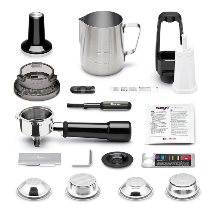 Sage SES880BSS The Barista Touch Coffee Machine, Stainless Steel