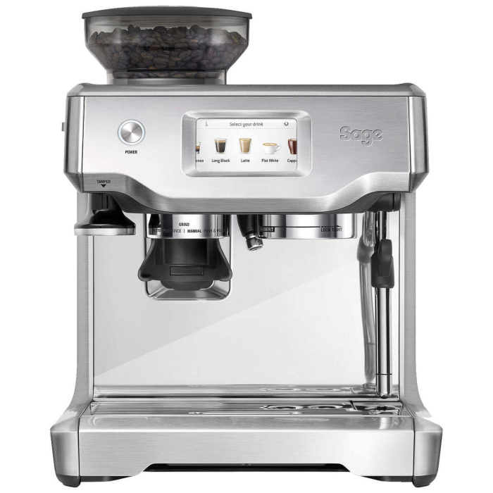 Sage SES880BSS The Barista Touch Coffee Machine, Stainless Steel