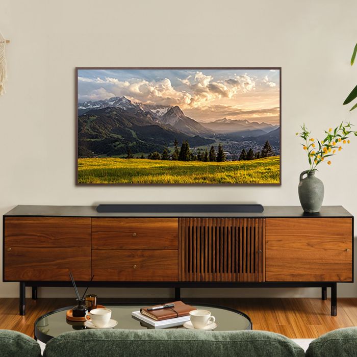 Samsung HW-S700D/XU 3.1ch Ultra slim Q-Symphony Soundbar with Wireless Subwoofer - Titan Black