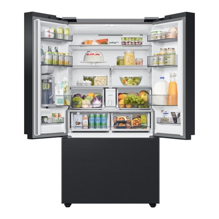 Samsung RF24BB620EB1EU 90.8cm 70/30 Total No Frost American Fridge Freezer - Black