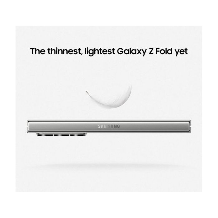 Samsung SM-F956BZSCEUB Z Fold 6 5G F956/DS, Silver Shadow, 512GB