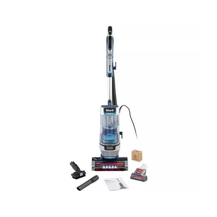 Shark AZ3000UKT Shark Stratos XL Anti Hair Wrap Plus Anti-Odour Upright Vacuum - Navy Blue
