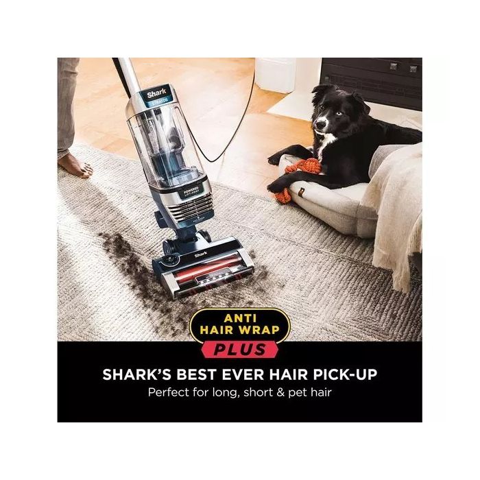 Shark AZ3000UKT Shark Stratos XL Anti Hair Wrap Plus Anti-Odour Upright Vacuum - Navy Blue