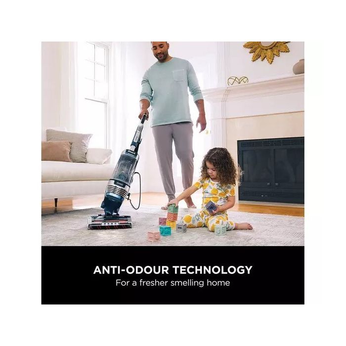Shark AZ3000UKT Shark Stratos XL Anti Hair Wrap Plus Anti-Odour Upright Vacuum - Navy Blue