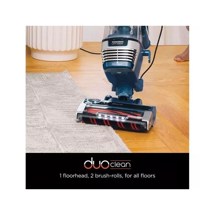 Shark AZ3000UKT Shark Stratos XL Anti Hair Wrap Plus Anti-Odour Upright Vacuum - Navy Blue