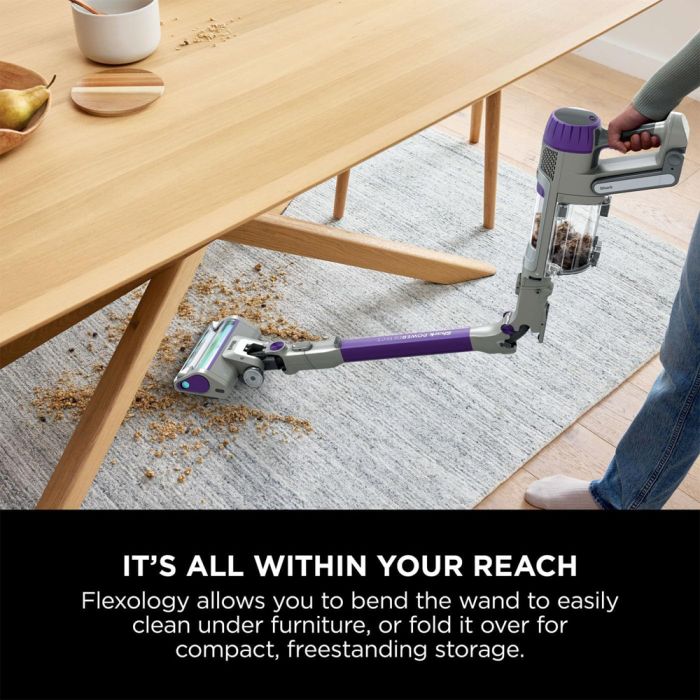 Shark IP1251UKT PowerDetect Cordless Vacuum Cleaner - 70 Minutes Run Time, Java Grey