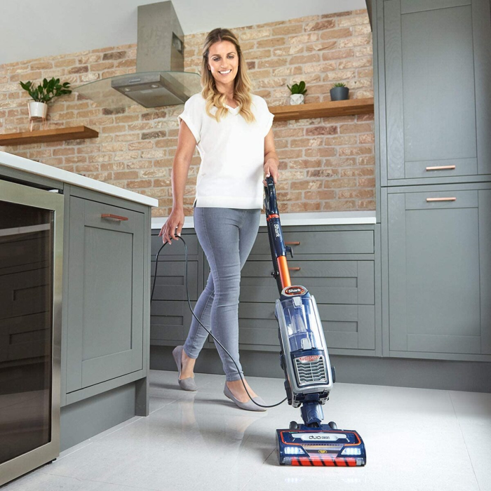 Shark NZ801UKT Anti Hair Wrap Upright Vacuum Cleaner with Powered Lift- Away TruePet - Blue