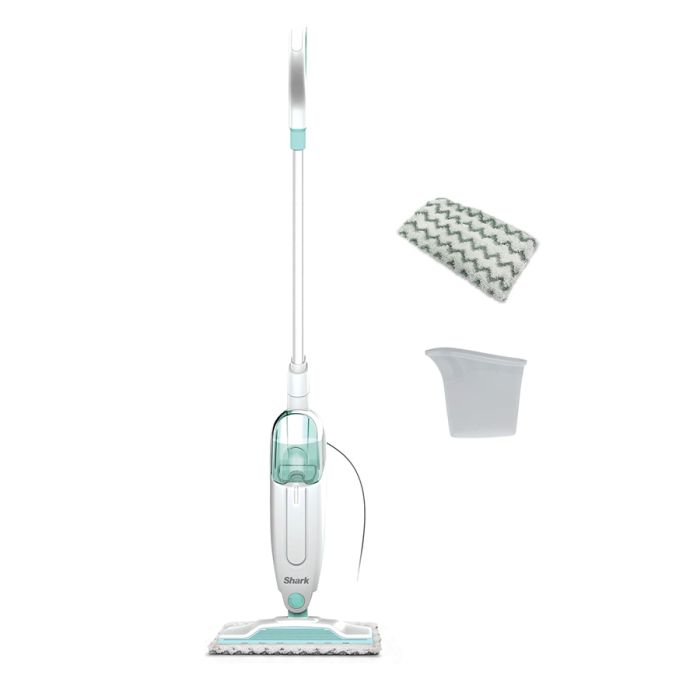 Shark S1000UK Steam Mop - White/Mint Green