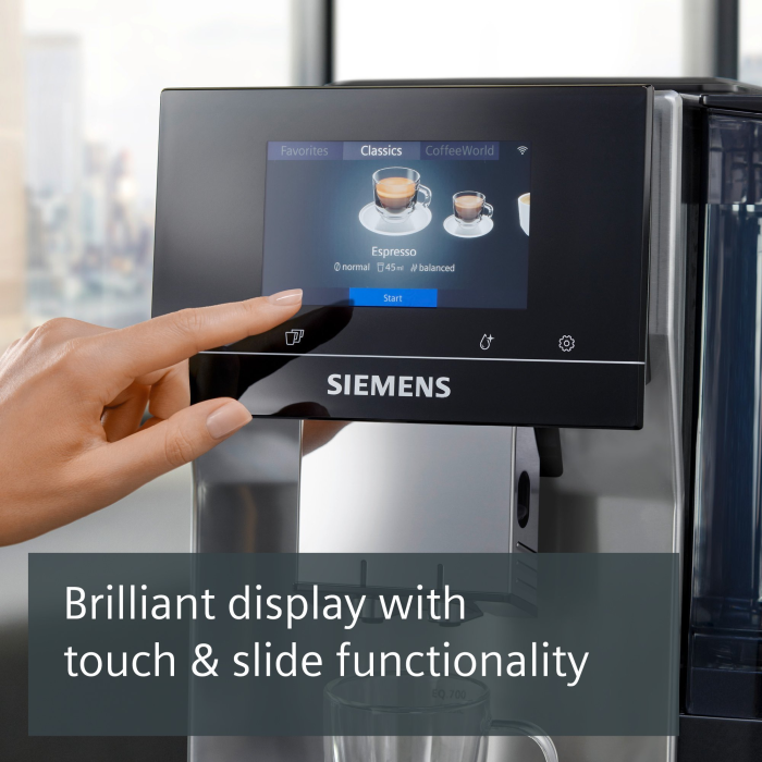 Siemens TP705GB1 Bean to Cup Fully Automatic Freestanding Coffee Machine