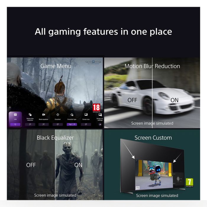 Sony K65XR55B.UKA 65inch 4K BRAVIA 5 Mini LED HDR Google TV