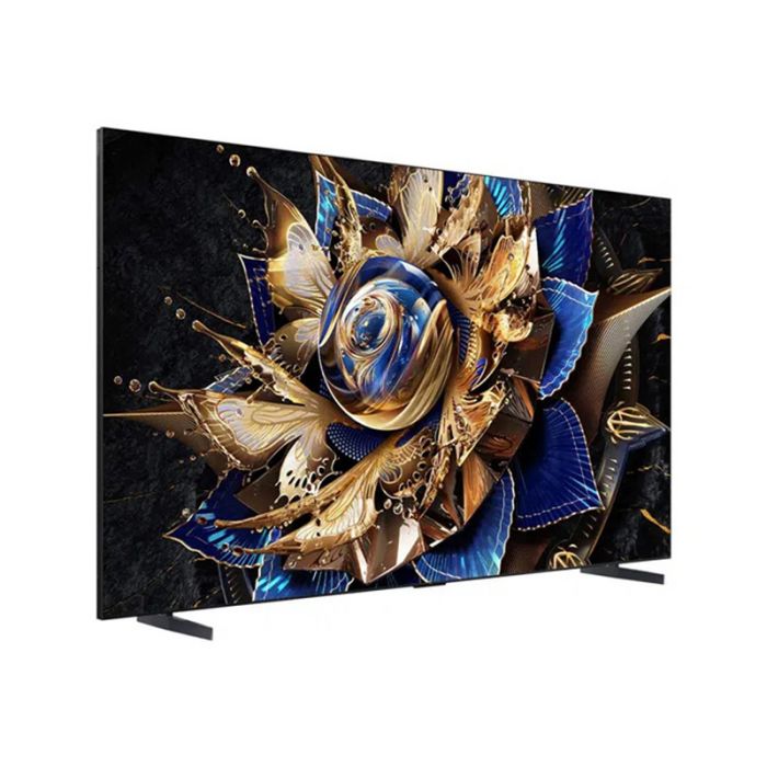 TCL 115X955K 115inch QLED 4K TV - Brushed titanium metal front