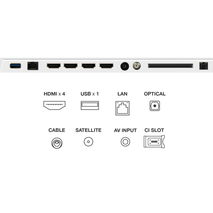 TCL 55A300W-UK 55inch QLED 4K Ultra HD TV