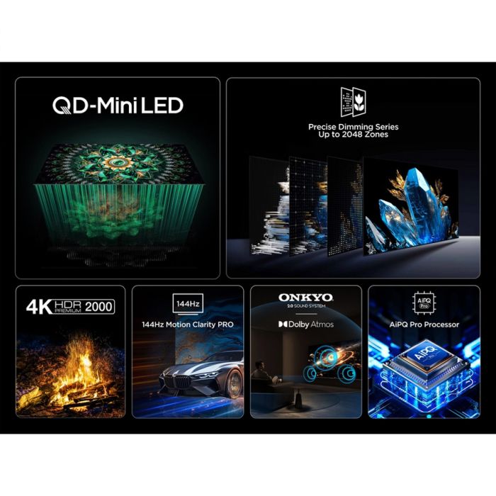 TCL 98Q7C-UK 98inch 4K QD-Mini LED UHD Smart Google TV