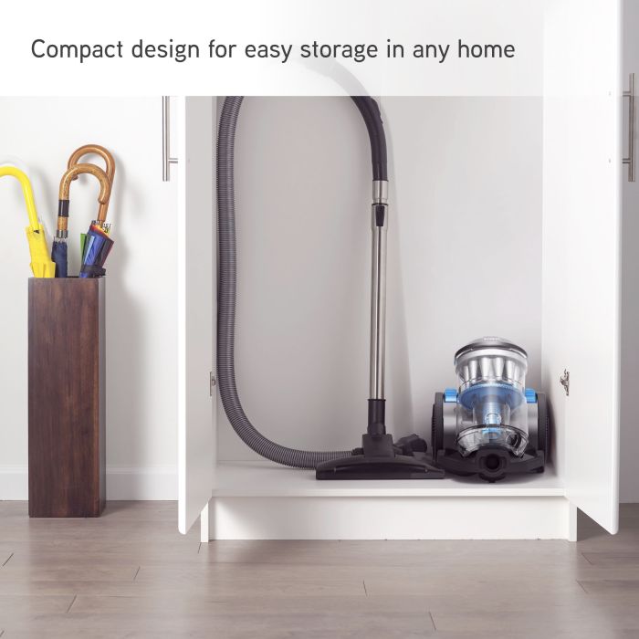 VAX CCQSASV1P1 Air Stretch Pet Vacuum Cleaner - Grey & Blue