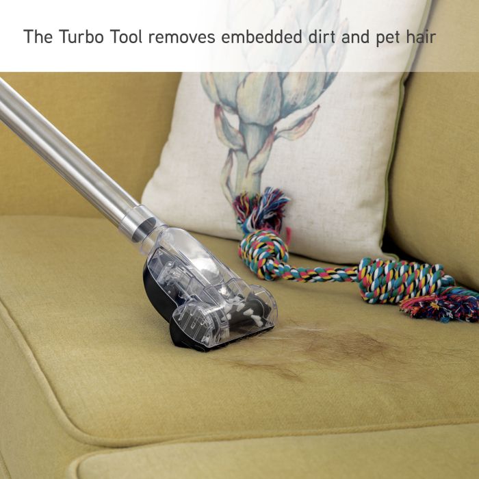 VAX CCQSASV1P1 Air Stretch Pet Vacuum Cleaner - Grey & Blue