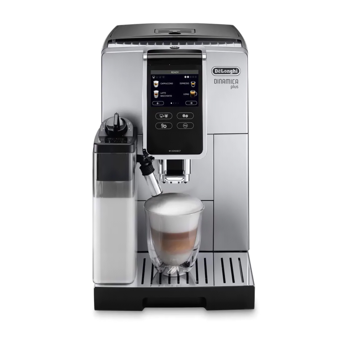 Delonghi ECAM37085SB Bean to Cup Coffee Machine, Silver
