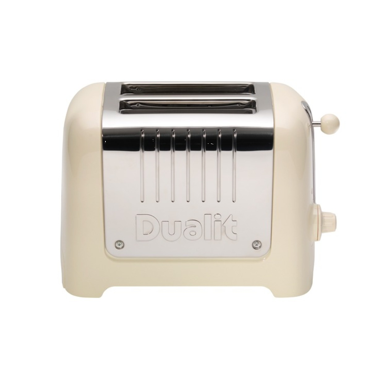 Dualit 26202 2 Slot Lite Toaster, Cream Gloss