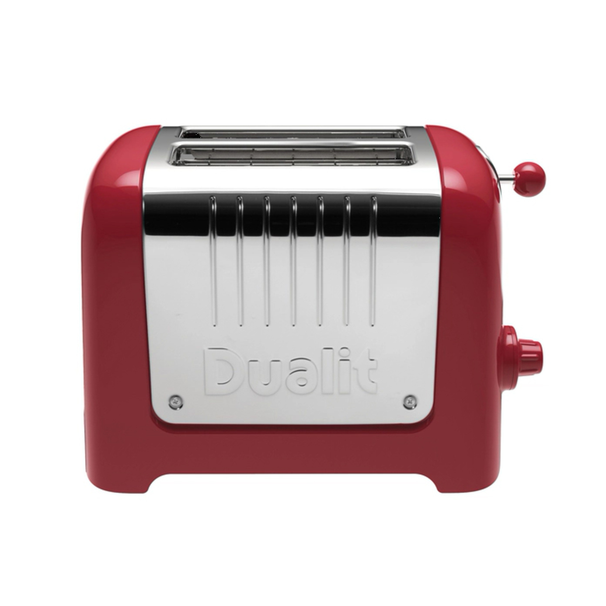 Dualit 26207 2 Slot Lite Toaster, Gloss Red