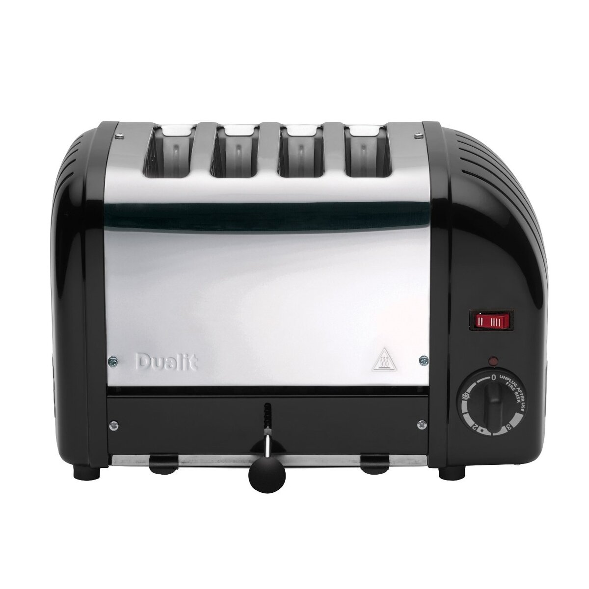Dualit 40344 Classic Vario 4 Slot Toaster, Matt Black