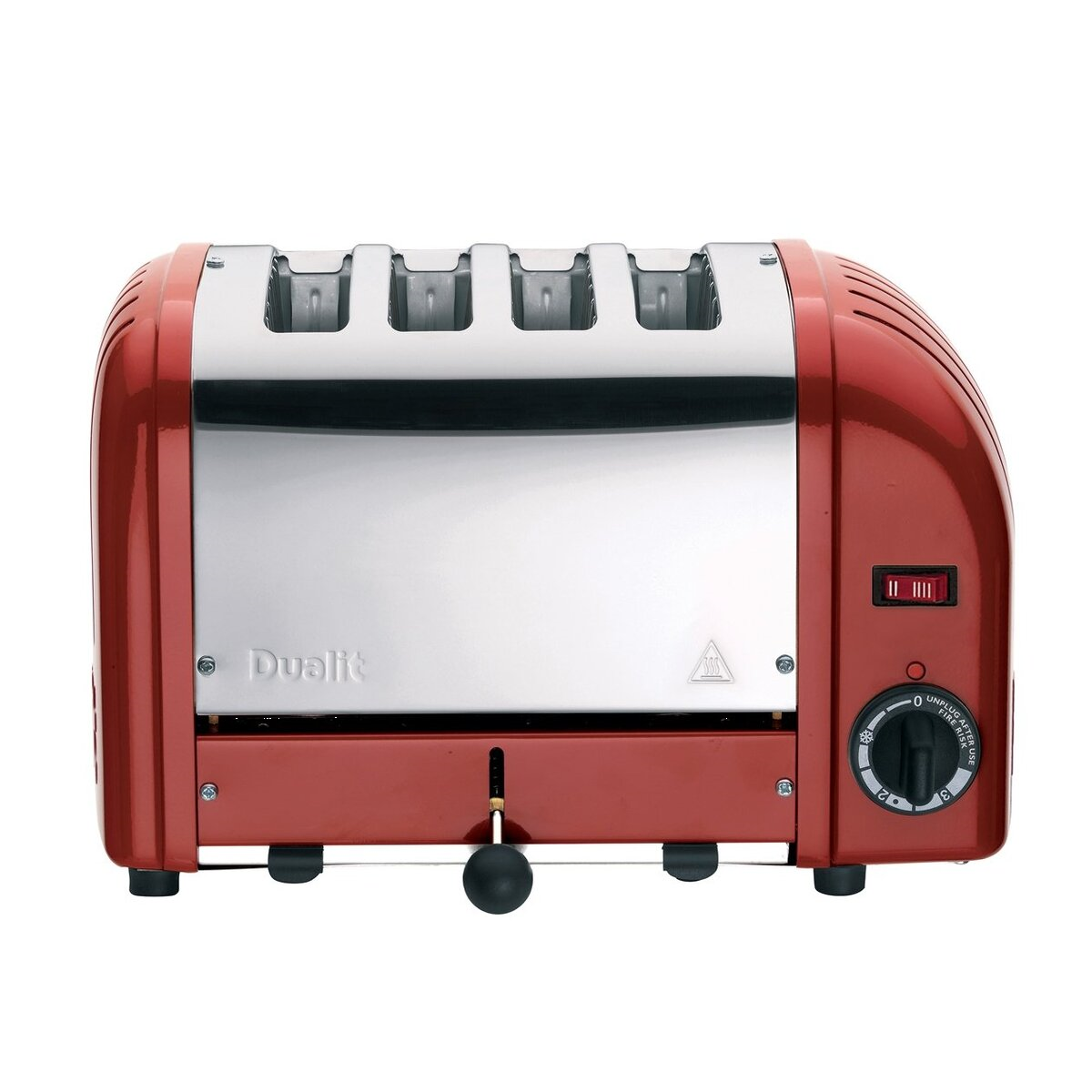 Dualit 40353 Classic Vario 4 Slot Toaster, Red