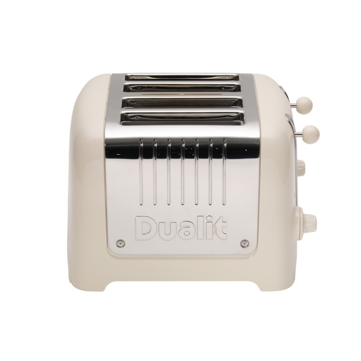 Dualit 46213 Lite 4 Slice Lite Toaster, Canvas White