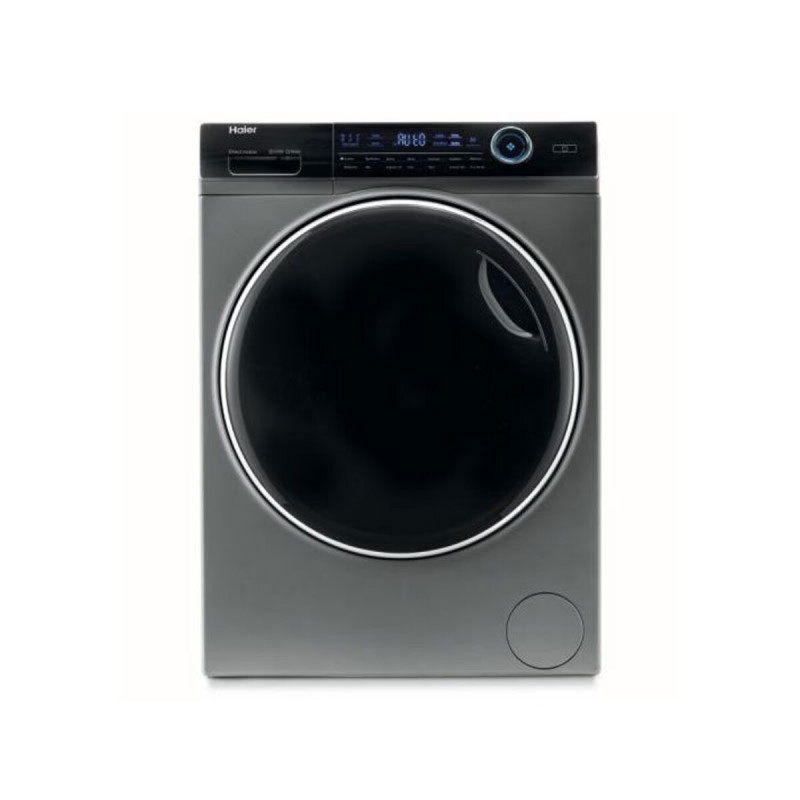 Haier HW100-B14979S A Rated I-Pro 10Kg 1400 Spin Washing Machine, Silver