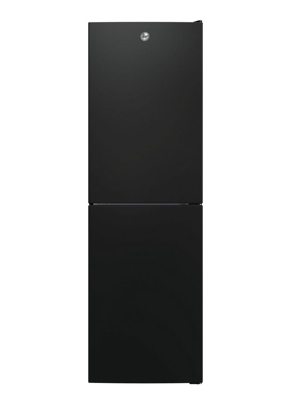 Hoover HVT3CLFCKIHB F Rated 50/50 Split Fridge Freezer in Black