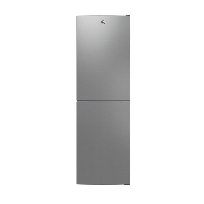 Hoover HVT3CLFCKIHS F Rated 50/50 Split Fridge Freezer in Silver