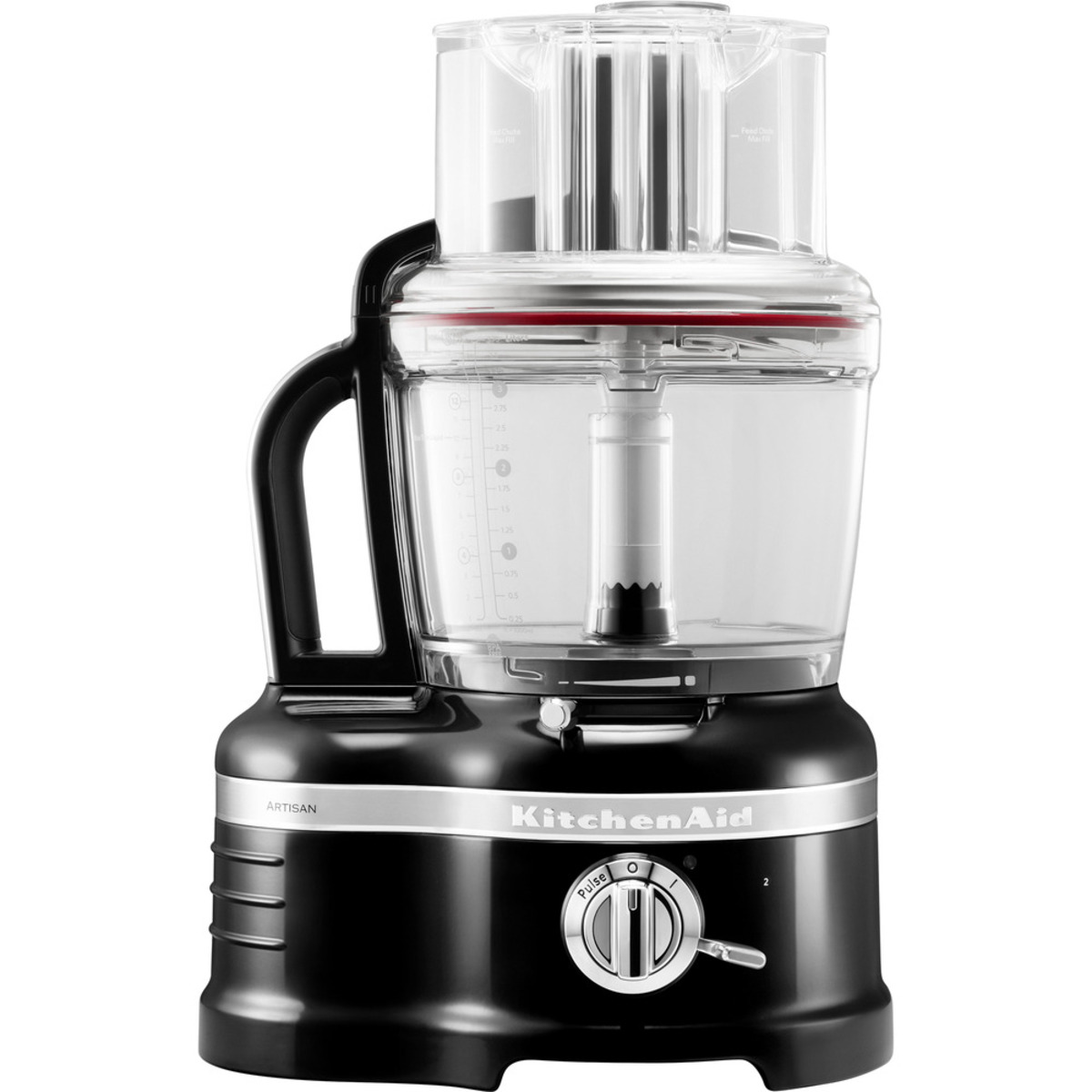 KitchenAid 5KFP1644BOB Artisan 4 L Food Processor, Onyx Black